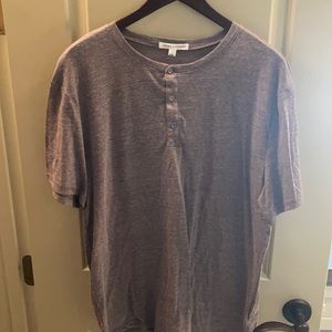 Short sleeve Quarter button down